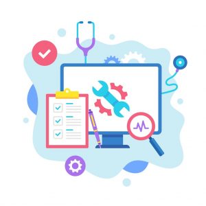 computer-repair-concept-vector